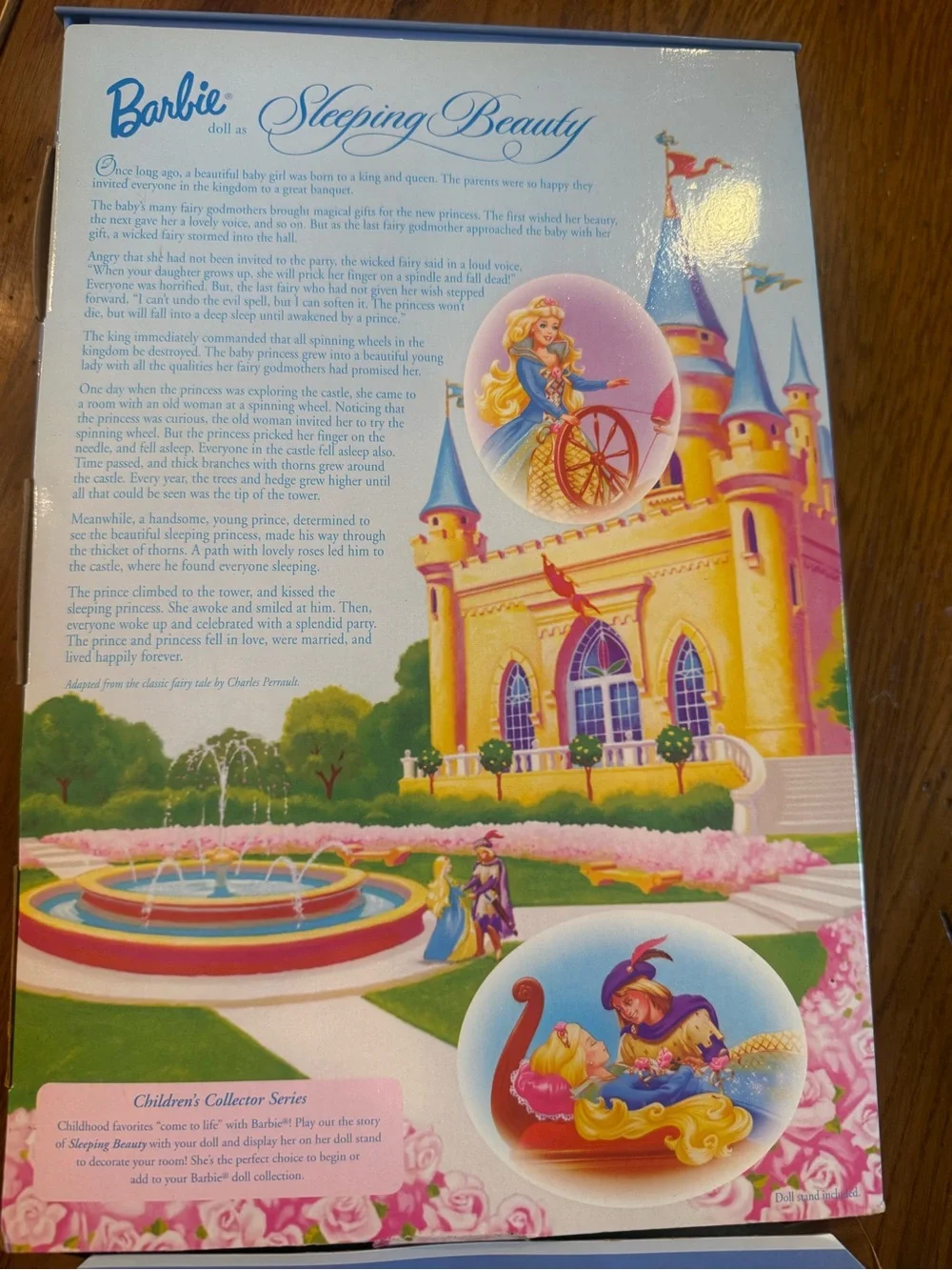 Barbie Sleeping Beauty Collector Doll - Gold, Blue & Pink